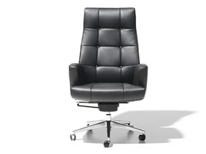 DS-257 - High-back height-adjustable leather executive chair _ de Sede